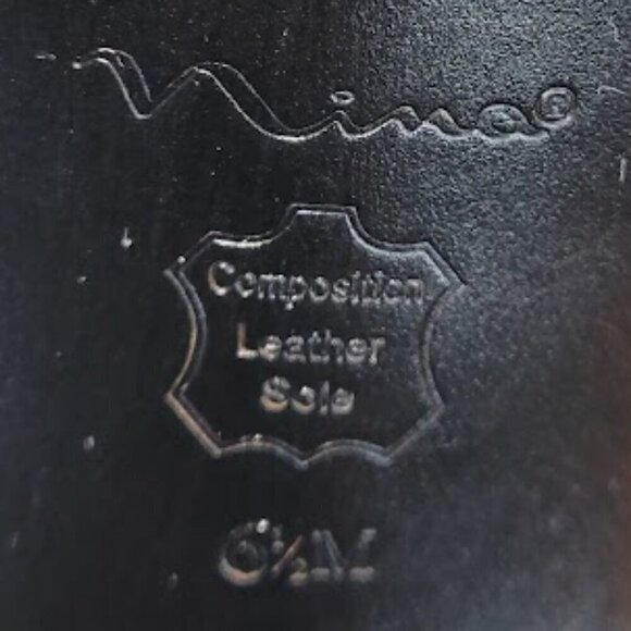 Nina Black Sateen Ankle Strap Heels W/Rhinestone Embellishment Women's Size 6.5 - Picture 13 of 13